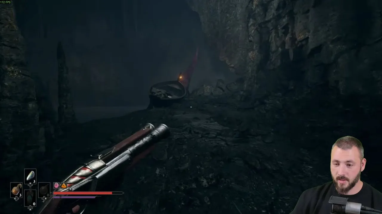 Valor Mortis side quests Homesick boat and dead courier letter location in the caverns